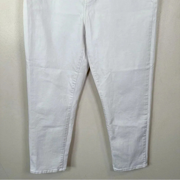 Banana Republic Womens Size 32 High  Rise Slim White Jeans - Picture 6 of 14
